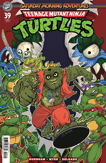 TEENAGE MUTANT NINJA TURTLES SATURDAY MORNING ADVENTURES #39 COVER A (MYER)