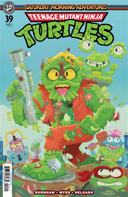 TEENAGE MUTANT NINJA TURTLES SATURDAY MORNING ADVENTURES #39 VARIANT B (HUNTING)