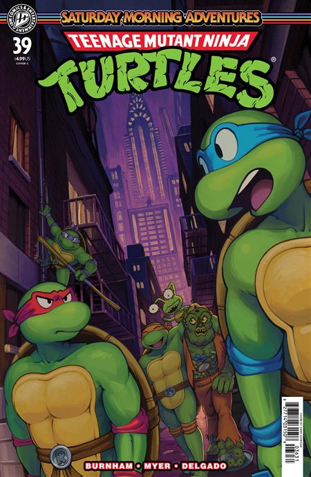 TEENAGE MUTANT NINJA TURTLES SATURDAY MORNING ADVENTURES #39 VARIANT C (GOWOAH)