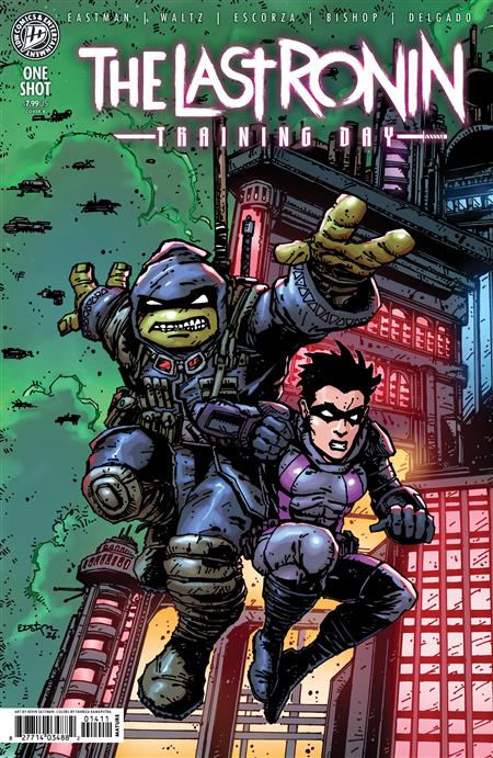 TEENAGE MUTANT NINJA TURTLES THE LAST RONIN--TRAINING DAY VARIANT B (EASTMAN)