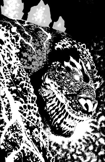 THE HORROR OF GODZILLA [KAI-SEI ERA] #1 VARIANT RI 1:50 (JONES B&W)