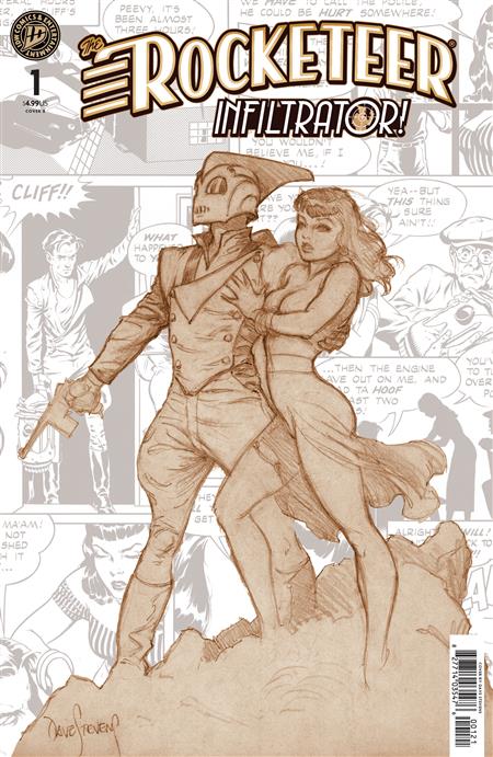 THE ROCKETEER INFILTRATOR! #1 VARIANT B (STEVENS)