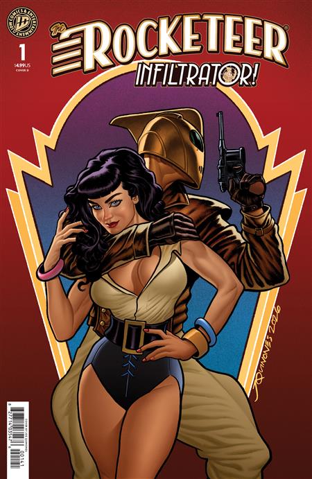 THE ROCKETEER INFILTRATOR! #1 VARIANT D (QUINONES)