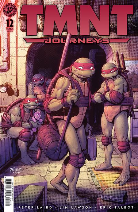 TMNT JOURNEYS #12 VARIANT B (SANTOLOUCO)
