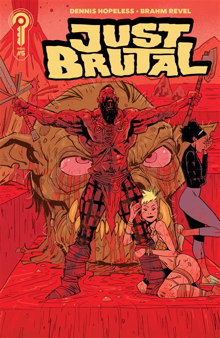 JUST BRUTAL #5 COVER A BRAHM REVEL