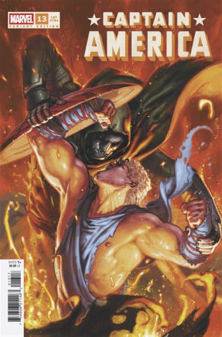 CAPTAIN AMERICA #13 1:25 DAVIDE PARATORE VARIANT [ARM]