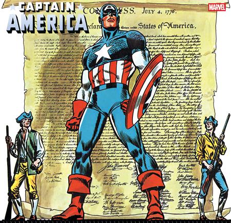 CAPTAIN AMERICA #13 1:50 JOHN ROMITA SR. BICENTENNIAL CALENDAR HIDDEN GEM VARIANT [ARM]