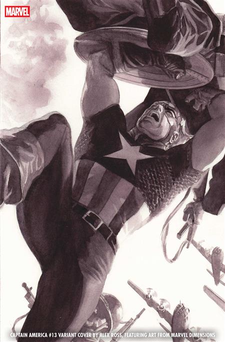 CAPTAIN AMERICA #13 ALEX ROSS MARVEL DIMENSIONS VARIANT [ARM]