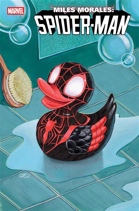 MILES MORALES SPIDER-MAN #1 CHRISSIE ZULLO MARVEL DUCK VARIANT