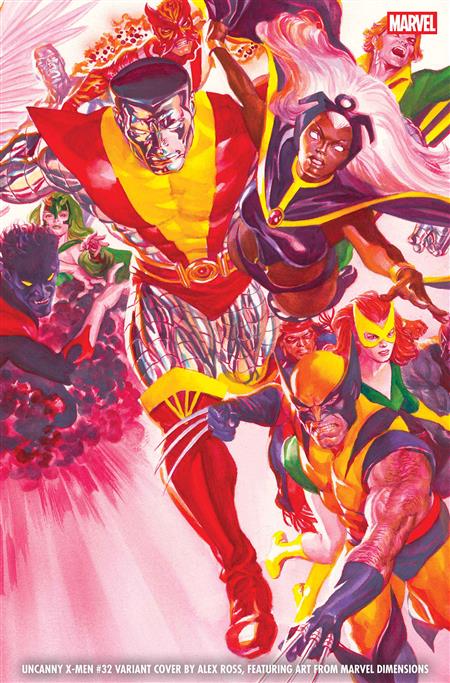 UNCANNY X-MEN #32 ALEX ROSS MARVEL DIMENSIONS VARIANT