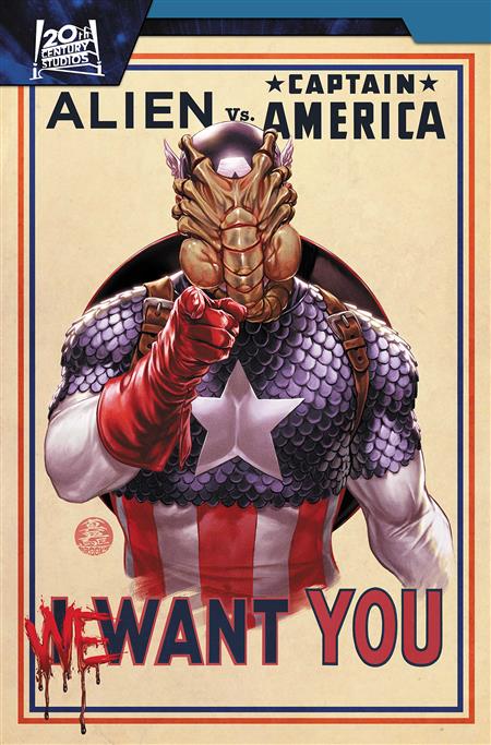 ALIEN VS. CAPTAIN AMERICA TP