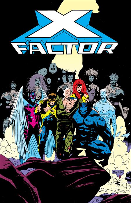 X-FACTOR THE ORIGINAL X-MEN OMNIBUS HC VOL. 3 MIKE MIGNOLA COVER [DM ONLY]