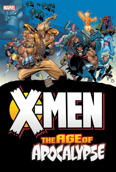 X-MEN AGE OF APOCALYPSE OMNIBUS HC JOE MADUREIRA COVER [NEW PRINTING 3 DM ONLY]