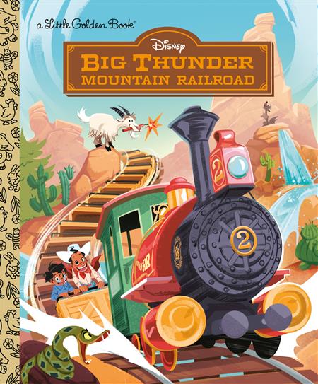 BIG THUNDER MOUNTAIN RAILROAD (DISNEY) HC