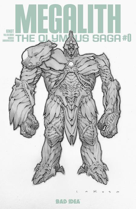 OLYMPUS SAGA MEGALITH #0 (OF 4) CVR E INC 1:20 LEWIS LAROSA BW VAR