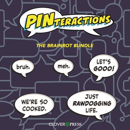 PINTERACTIONS THE BRAINROT ENAMEL PIN (BUNDLE OF 5)