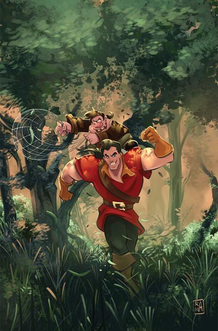 DISNEY VILLAINS GASTON #5 CVR H INC 1:20 ALESSANDRO RANALDI VIRGIN VAR
