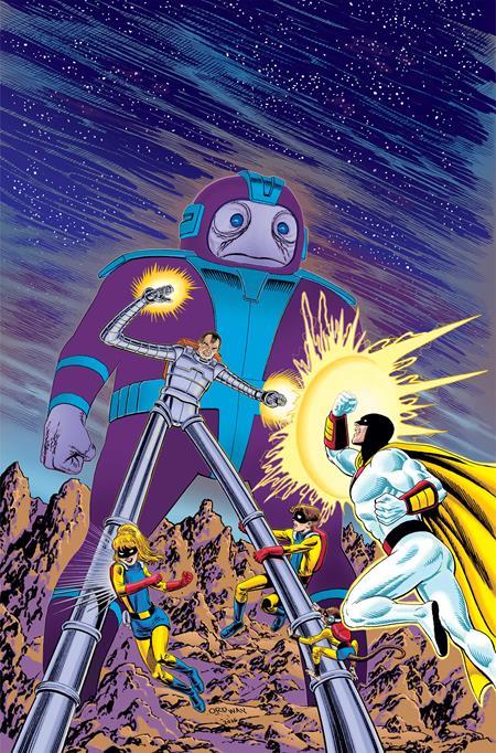 SPACE GHOST ANNUAL #1 (ONE SHOT) CVR F JERRY ORDWAY LTD VIRGIN VAR