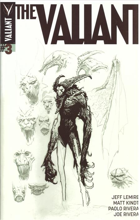 THE VALIANT #3 (OF 4) SHARED EXC COVER