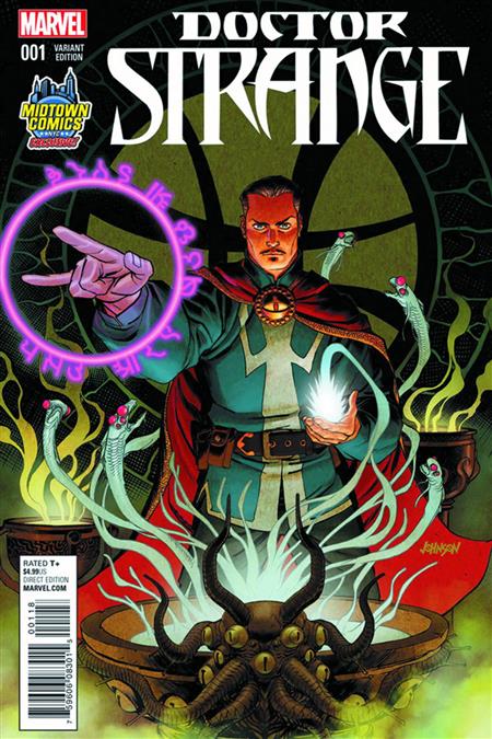 DF DOCTOR STRANGE #1 MIDTOWN EXC BACHALO SGN (C: 0-1-2)