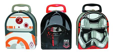 STAR WARS E7 ARCH CARRY ALL TIN TOTE 12PC ASST (Net) (C: 1-1