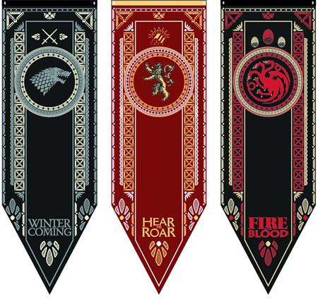 GAME OF THRONES LANNISTER TOURNAMENT BANNER (C: 1-1-1)