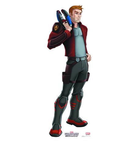 GOTG ANIMATED STAR LORD LIFE-SIZE STANDUP (C: 1-1-2)