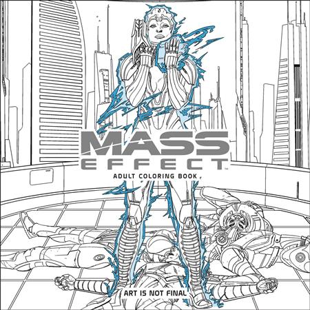 MASS EFFECT ADULT COLORING BOOK TP (C: 0-1-2)