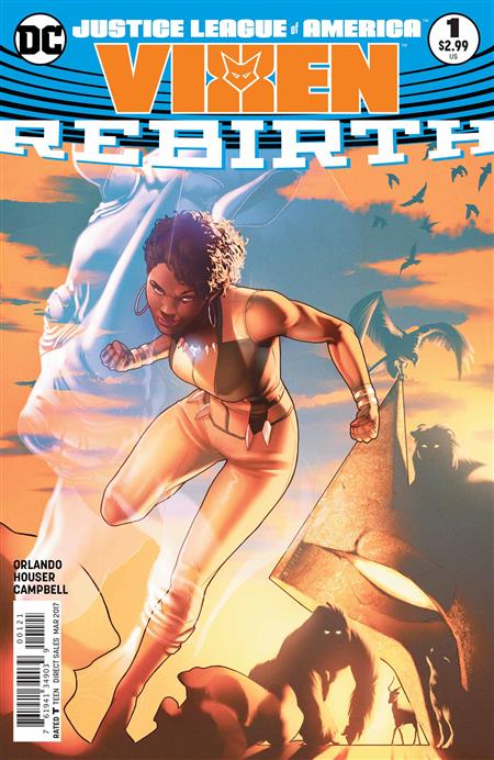 JUSTICE LEAGUE OF AMERICA VIXEN REBIRTH #1 VAR ED *REBIRTH OVERSTOCK*