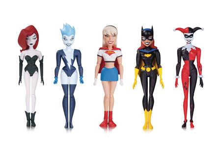 BATMAN ANIMATED NBA GIRLS NIGHT OUT AF 5 PACK