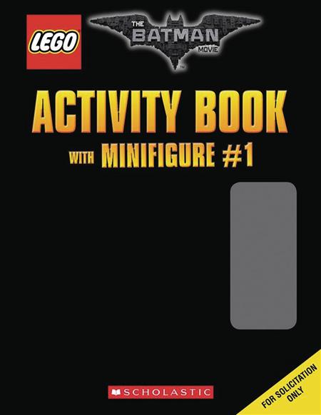 LEGO BATMAN MOVIE ACTIVITY BOOK WITH MINIFIGURE (C: 0-1-0)
