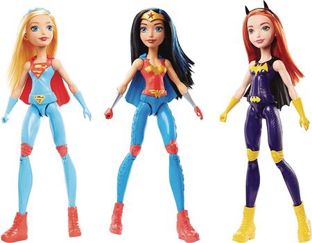 DC SUPER HERO GIRLS TRAINING ACTION DOLL ASST (C: 1-1-1)