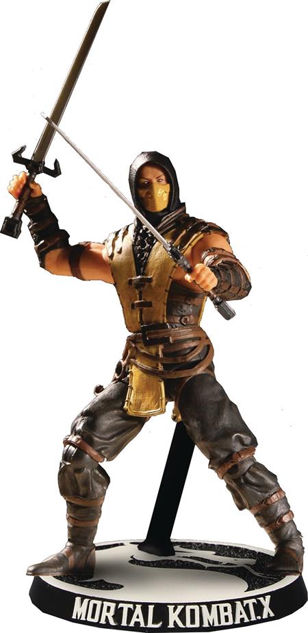 MORTAL KOMBAT X SCORPION 3-3/4IN ACTION FIGURE 9PC CS (C: 0-