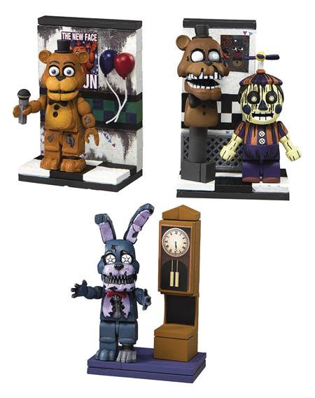 Five Nights At Freddys 3 Micro Const Set Asst (Net) (C: 1 ...