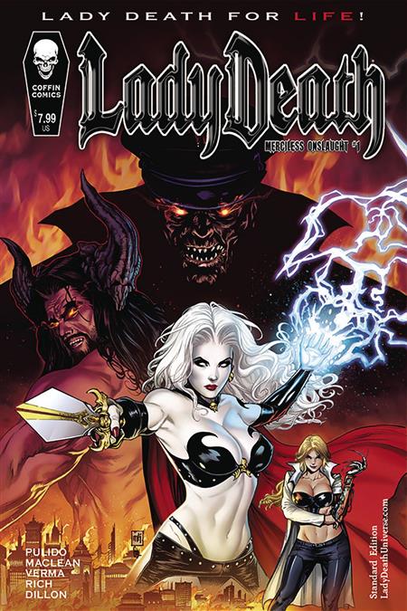 LADY DEATH MERCILESS ONSLAUGHT #1 STANDARD CVR (MR)