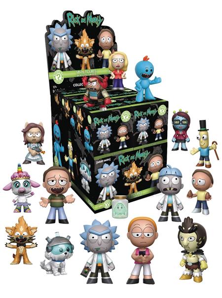 MYSTERY MINIS RICK AND MORTY SER 1 12PC BMB DISP (C: 1-1-1)