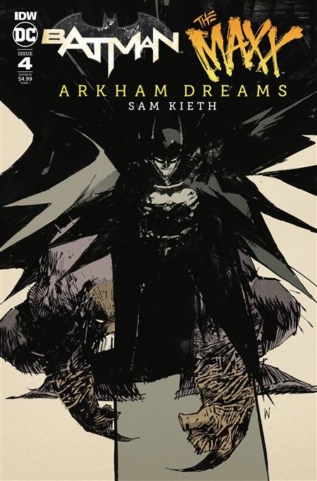 BATMAN THE MAXX ARKHAM DREAMS #4 (OF 5) 10 COPY INCV WOOD (N