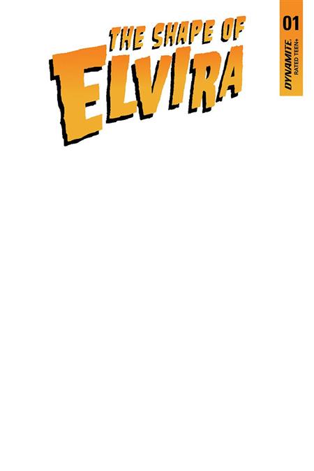 ELVIRA SHAPE OF ELVIRA #1 BLANK AUTHENTIX ED (C: 0-1-2)