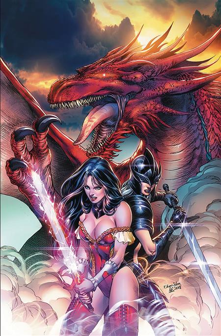 GRIMM FAIRY TALES 2019 ANNUAL #1 CVR B SILVA