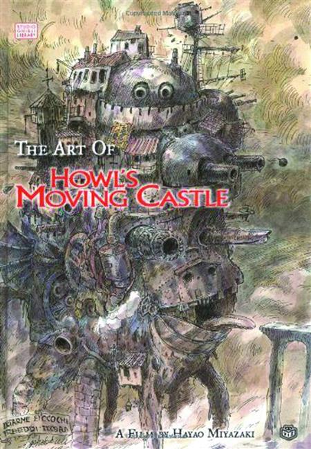 ART OF HOWLS MOVING CASTLE HC (C: 1-0-0)