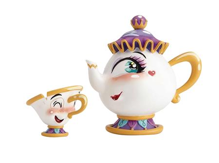 MISS MINDY BEAUTY AND THE BEAST MRS POTTS & CHIP FIGURE (C: