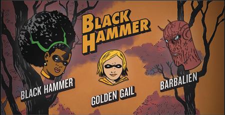 BLACK HAMMER SERIES I ENAMEL PIN SET (C: 1-1-2)