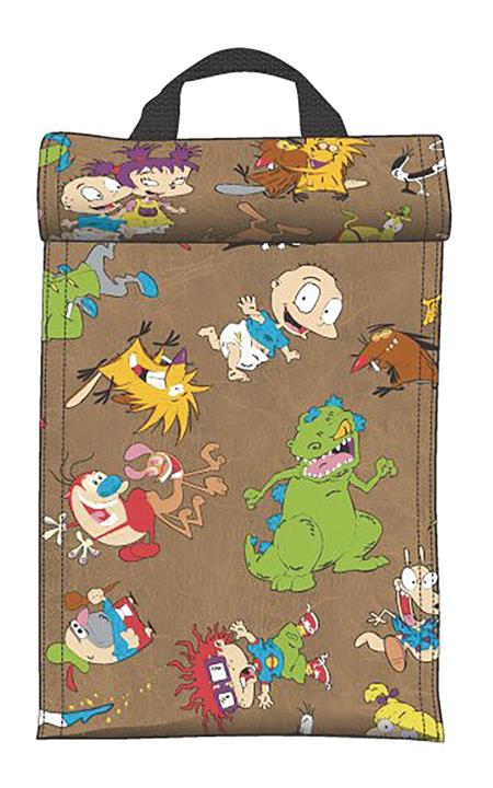 NICKELODEON ROLL TOP INSULATED LUNCH BAG (C: 1-1-2)