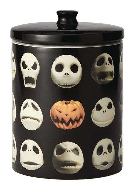 NBX SKELLINGTON JACK CERAMIC COOKIE JAR (C: 1-1-2)