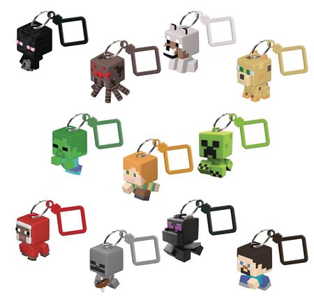 MINECRAFT BOBBLE MOBS 30 PCS KEYCHAIN BLIND BOX (C: 1-1-2)