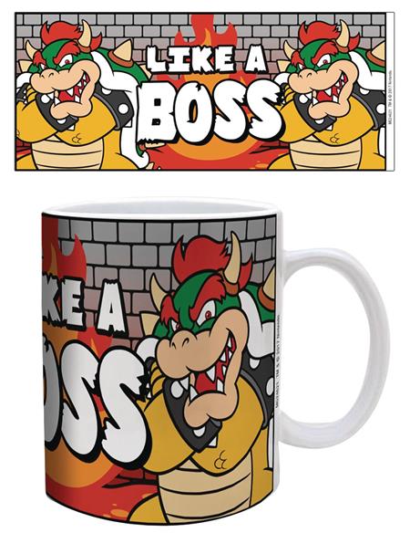 SUPER MARIO LIKE A BOSS 11 OZ MUG (C: 1-1-2)