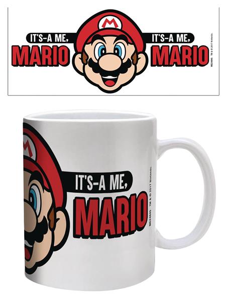 SUPER MARIO ITS A ME MARIO 11 OZ MUG (C: 1-1-2)