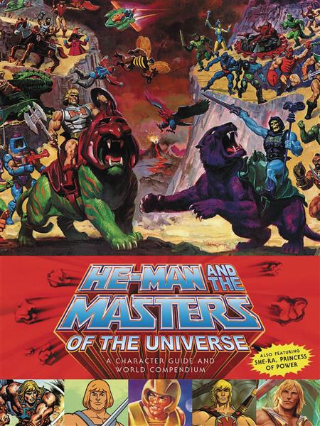 HE-MAN MASTERS UNIVERSE HC CHARACTER GUIDE WORLD (C: 1-0-0)