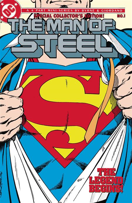 SUPERMAN MAN OF STEEL OMNIBUS BY JOHN BYRNE HC VOL 01
