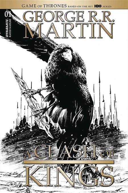 George RR Martin A Clash of Kings #5 Cover B Comic Book 2020 - Dynamite